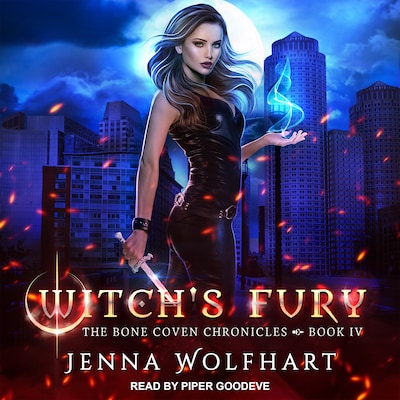 Witch's Fury – omslag til lydbogen af Jenna Wolfhart