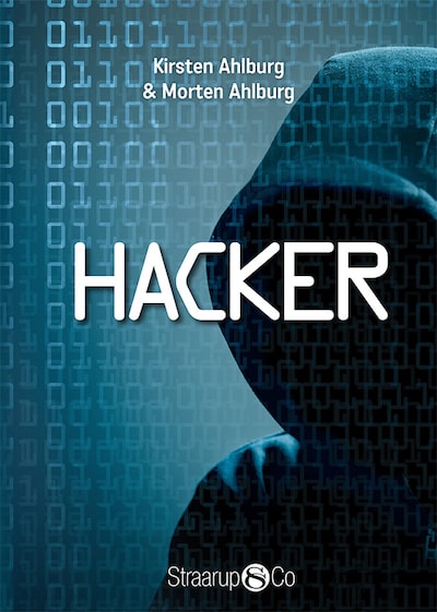 Hacker – omslag til lydbogen af Kirsten Ahlburg, Morten Ahlburg