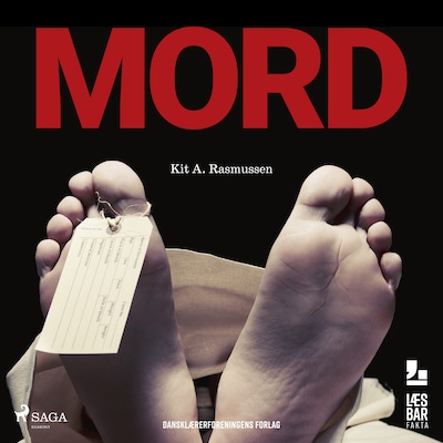Mord – omslag til lydbogen af Kit A. Rasmussen