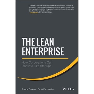 The Lean Enterprise – omslag til lydbogen af Obie Fernandez, Trevor Owens