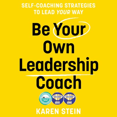 Be Your Own Leadership Coach – omslag till ljudboken av Karen Stein