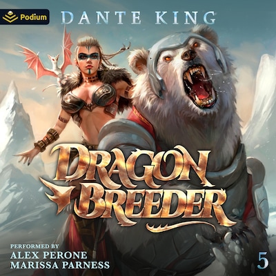 Dragon Breeder 5 – omslag til lydbogen af Dante King