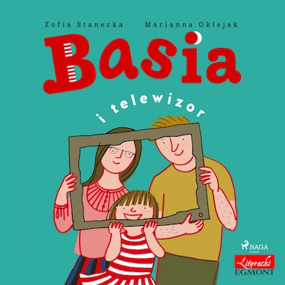 Basia i telewizor – okładka audiobooka, autor Zofia Stanecka