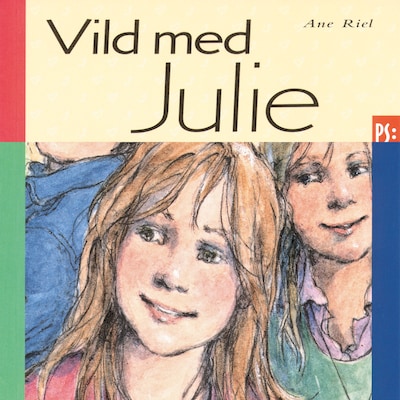 Vild med Julie – omslag til lydbogen af Ane Riel