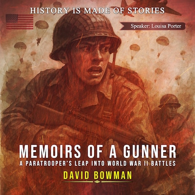 Memories of a Gunner – omslag til lydbogen af David Bowman