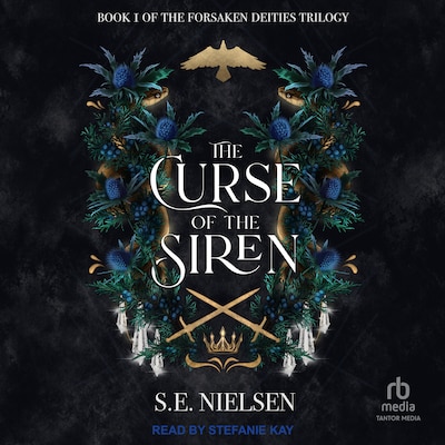 The Curse of the Siren – omslag til lydbogen af S.E. Nielsen