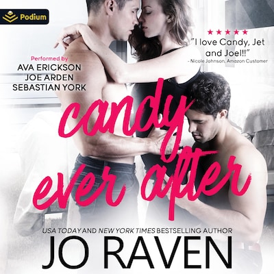 Candy Ever After – omslag til lydbogen af Jo Raven