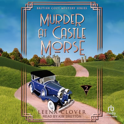 Murder at Castle Morse – omslag til lydbogen af Leena Clover