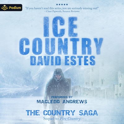 Ice Country – omslag til lydbogen af David Estes