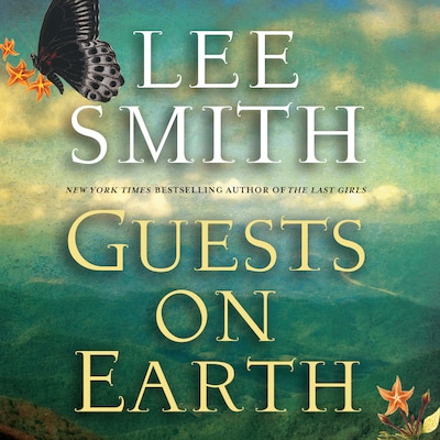 Guests on Earth – omslag til lydbogen af Lee Smith