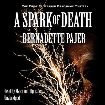 A Spark of Death – omslag til lydbogen af Bernadette Pajer