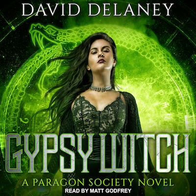 Gypsy Witch – omslag til lydbogen af David Delaney