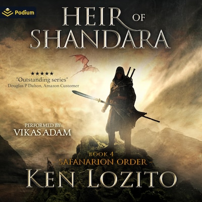 Road to Shandara – omslag til lydbogen af Ken Lozito