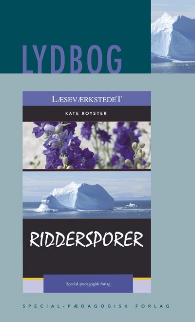 Riddersporer – omslag til lydbogen af Kate Royster