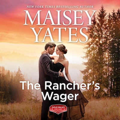 The Rancher's Wager – omslag til lydbogen af Maisey Yates