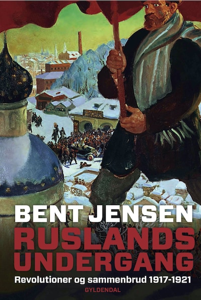 Ruslands undergang – omslag til lydbogen af Bent Jensen