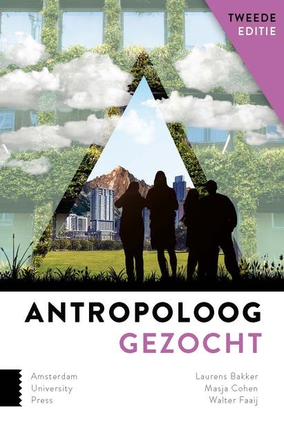 Antropoloog gezocht – omslag van het luisterboek van Masja Cohen, Walter Faaij, Laurens Bakker