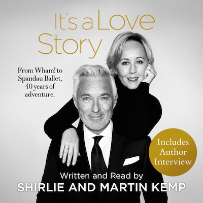 It's A Love Story – omslag til lydbogen af Martin Kemp, Shirlie Kemp