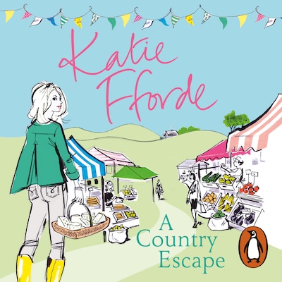 A Country Escape – omslag til lydbogen af Katie Fforde