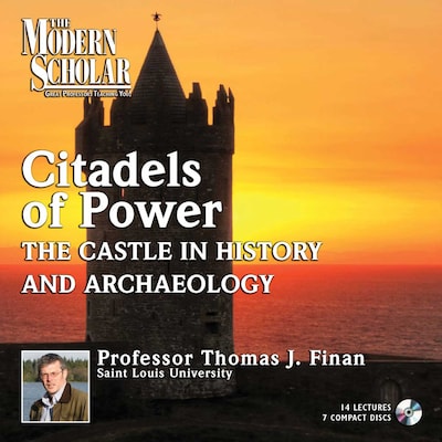 Citadels of Power: Castles in History and Archaeology – omslag van het luisterboek van Thomas Finan