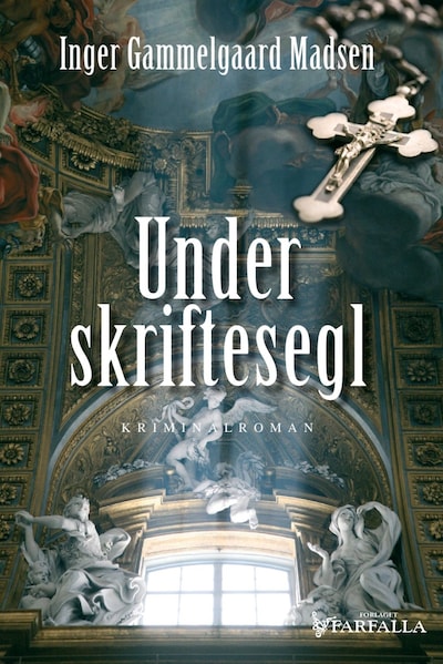Under skriftesegl – omslag til lydbogen af Inger Gammelgaard Madsen