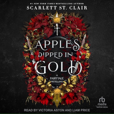 Apples Dipped in Gold – omslag til lydbogen af Scarlett St. Clair