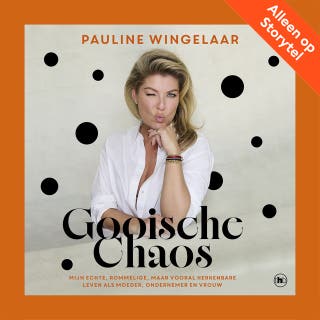 Gooische Chaos – omslag van het luisterboek van Pauline Wingelaar