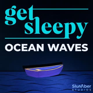 Get Sleepy: Ocean Waves: Restful Stories Set by the Water  – Narrated by Thomas Jones – omslag till ljudboken av Slumber Studios