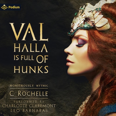 Valhalla Is Full of Hunks – omslag til lydbogen af C. Rochelle