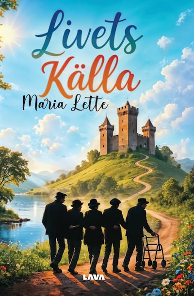 Livets källa – omslag till ljudboken av Maria Lette