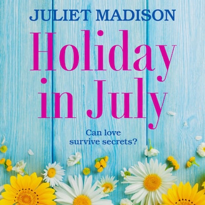 Holiday in July – omslag til lydbogen af Juliet Madison