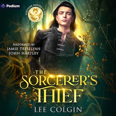 The Sorcerer's Thief – omslag til lydbogen af Lee Colgin