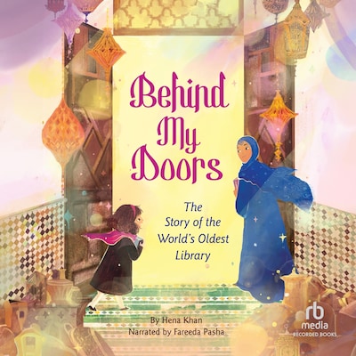 Behind My Doors – omslag til lydbogen af Hena Khan