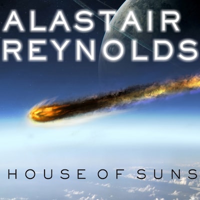 House of Suns – omslag til lydbogen af Alastair Reynolds