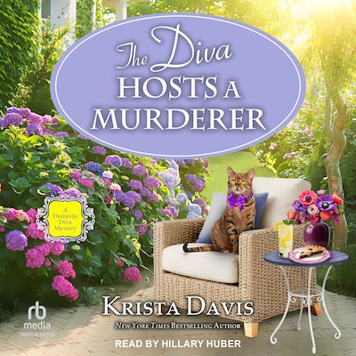 The Diva Hosts a Murderer – omslag til lydbogen af Krista Davis