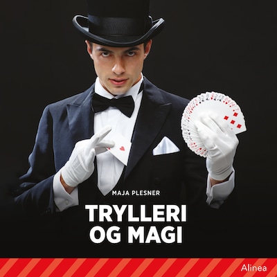 Trylleri og magi – omslag til lydbogen af Maja Plesner