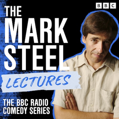 The Mark Steel Lectures – omslag til lydbogen af Mark Steel