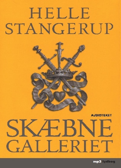 Skæbnegalleriet – omslag til lydbogen af Helle Stangerup