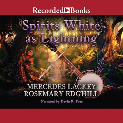 Spirits White as Lightning – omslag til lydbogen af Mercedes Lackey, Rosemary Edghill