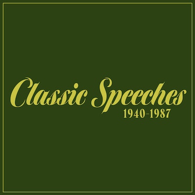 Classic Speeches: 1940-1987 – omslag til lydbogen af Richard M Nixon