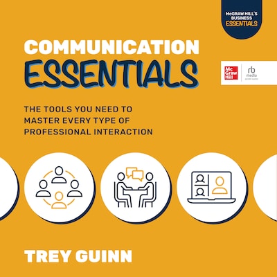 Communication Essentials – omslag til lydbogen af Trey Guinn