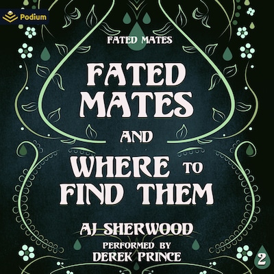 Fated Mates and Where to Find Them – omslag til lydbogen af AJ Sherwood