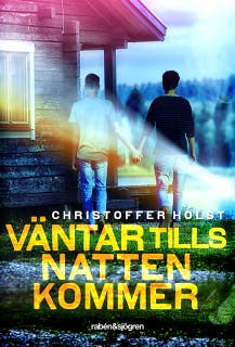 Väntar tills natten kommer – omslag till ljudboken av Christoffer Holst