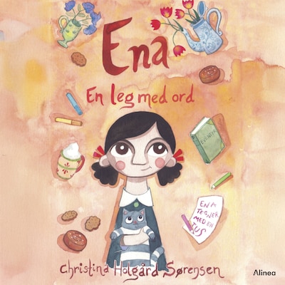 Ena - En leg med ord, Grøn Læseklub – omslag til lydbogen af Christina Holgård Sørensen