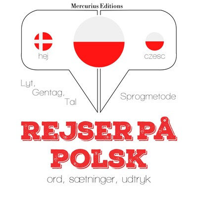 Rejser på polsk – omslag til lydbogen af JM Gardner