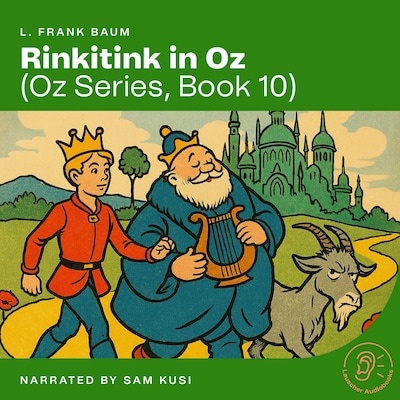 Rinkitink in Oz (Oz Series, Book 10) – omslag til lydbogen af L. Frank Baum