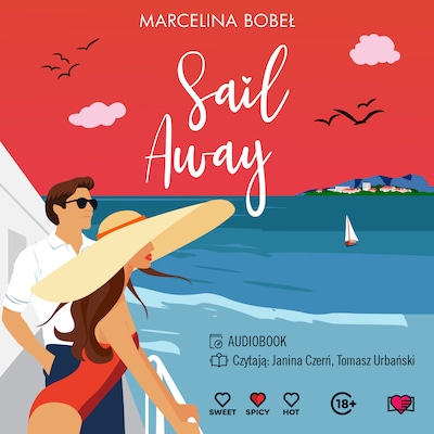 Sail Away – okładka audiobooka, autor Marcelina Bobeł