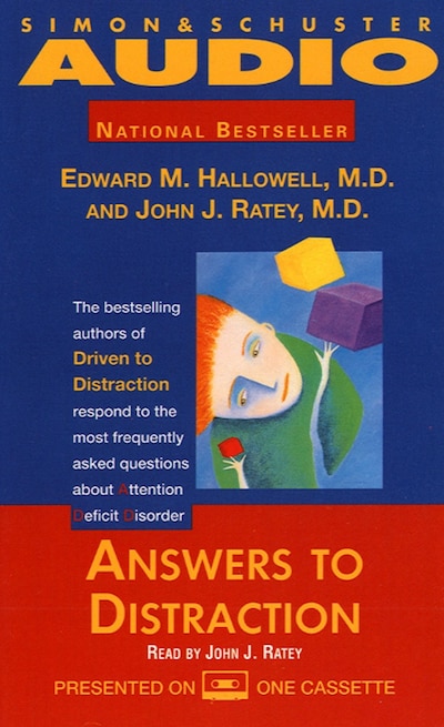 Answers to Distraction – omslag til lydbogen af Edward M. Hallowell, John J. Ratey