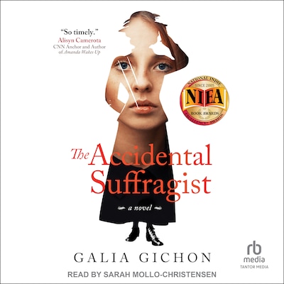 The Accidental Suffragist – omslag til lydbogen af Galia Gichon