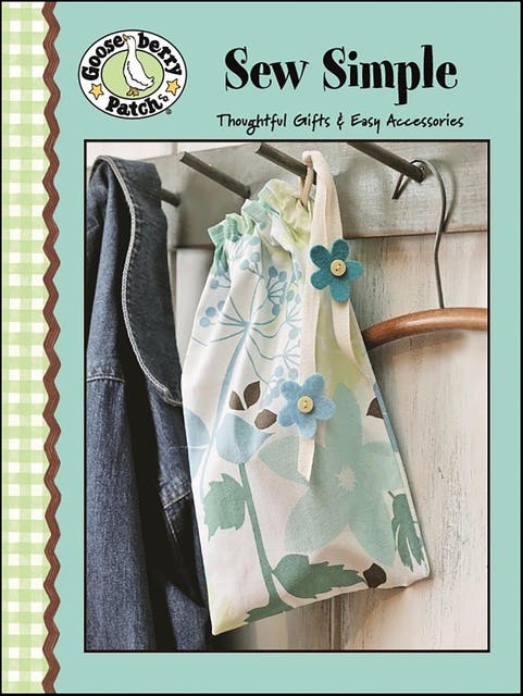 Gooseberry Patch Sew Simple Sewing – omslag til lydbogen af Leisure Arts